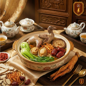 Mì Chim Cút Bào Ngư Hầm Hồng Sâm Thượng Hạng (2 Bào Ngư)