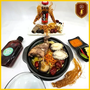 Chim Cút Bào Ngư Hầm Hồng Sâm Thượng Hạng (2 Bào Ngư)